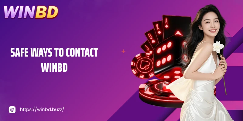 Safe ways to contact WINBD