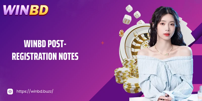 WINBD post-registration notes